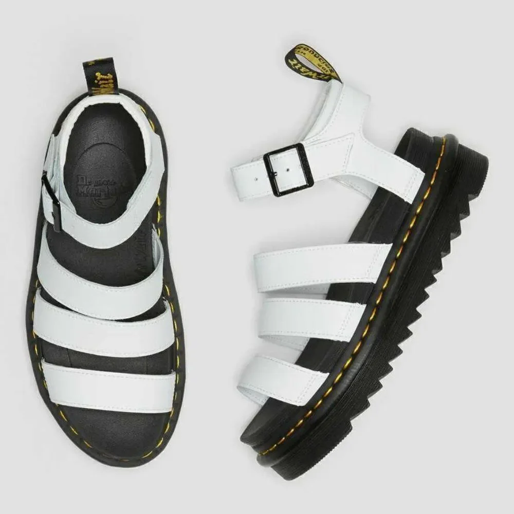 Dr. Martens Women's Blaire Hydro Leather Strap Sandals Size 9